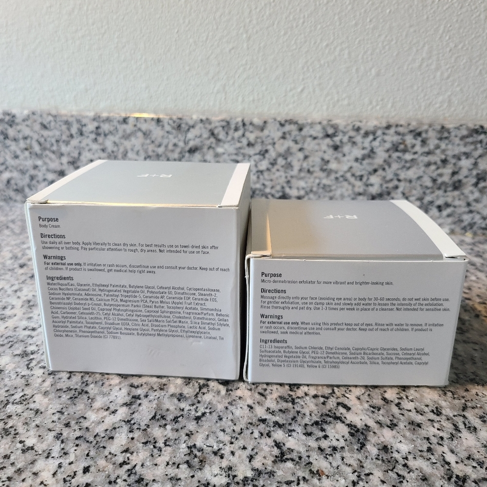 Rodan + Fields Exfoliator & Body Cream set - Picture 2 of 3
